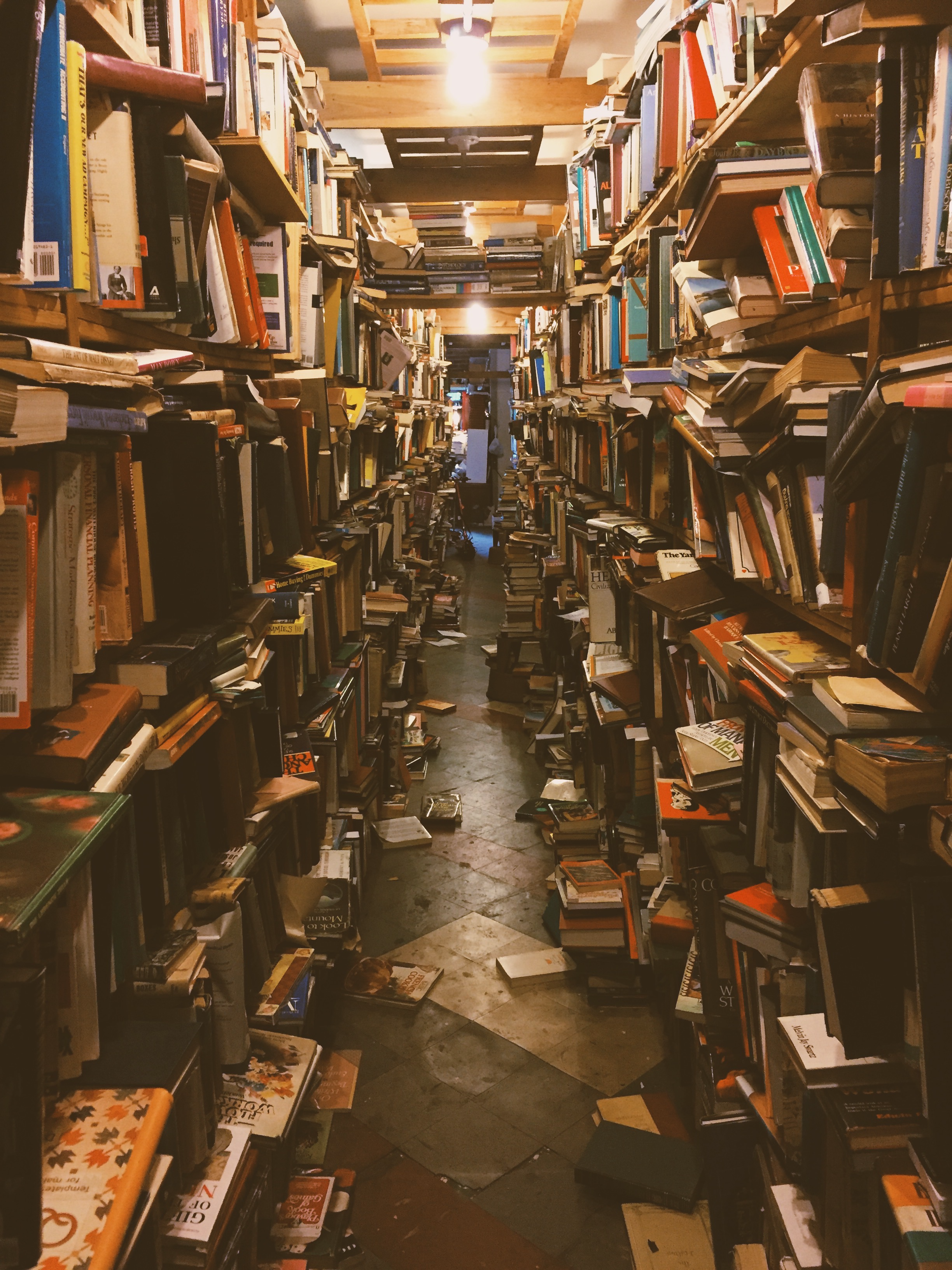 Stacks of books in Norfolk, VA